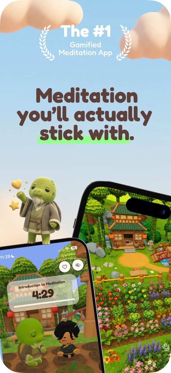 MindGarden gamified meditation app